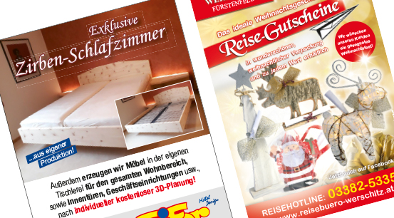 Erweiterte Anzeige aufgeben